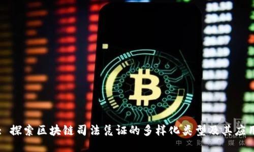 : 探索区块链司法凭证的多样化类型及其应用